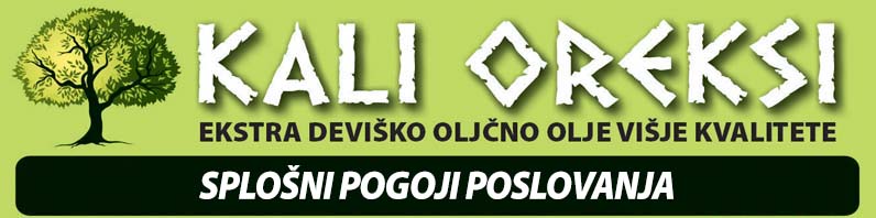 EKSTRA DEVIŠKO OLIVNO OLJE KALI OREKSI - PONUDBA